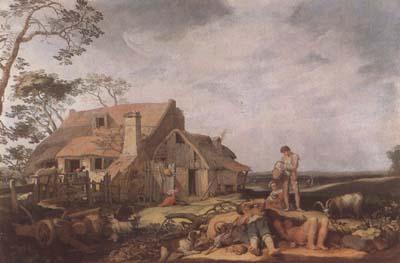 BLOEMAERT, Abraham Landscape with Peasants Resting (mk08) oil painting image